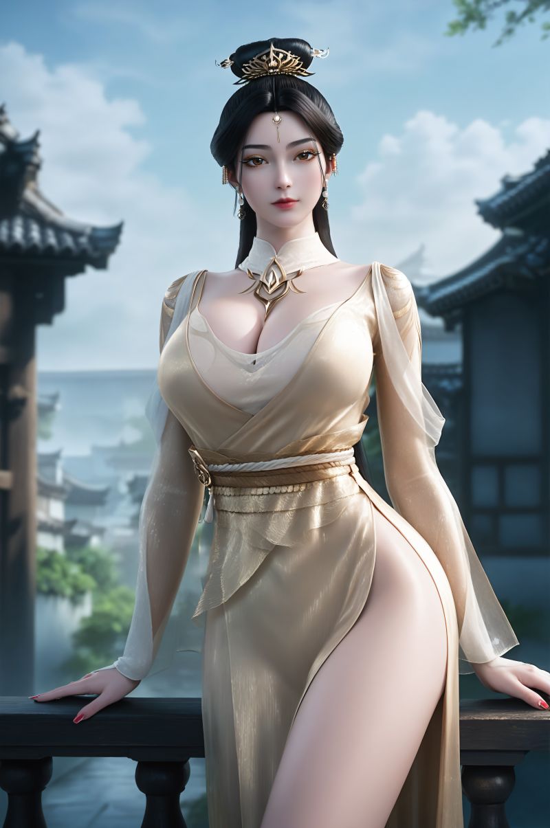 3025-呼呼-AI绘画大神国漫女神图包合集[16套-8.8G] - 第2页