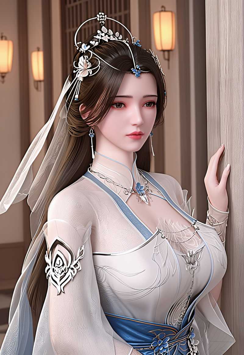 3123-雨虹-AI绘画大神国漫女神图包合集[5套-3G] - 全文