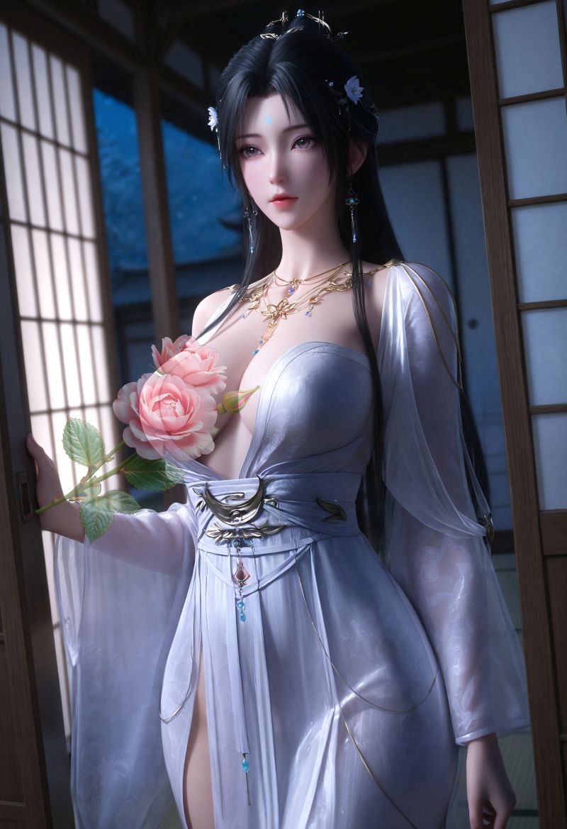 3101-口口木南-AI绘画大神国漫女神图包合集[12套-2.7G] - 第2页